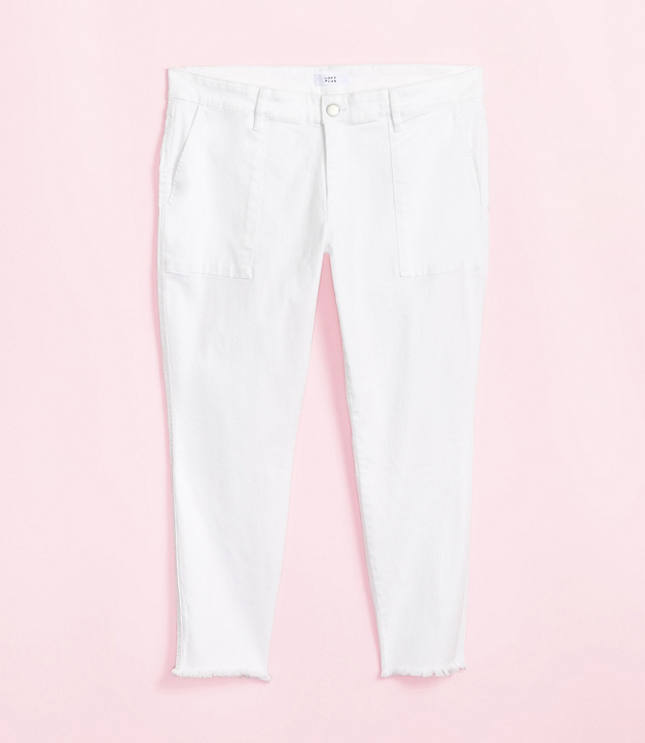 loft white jeans