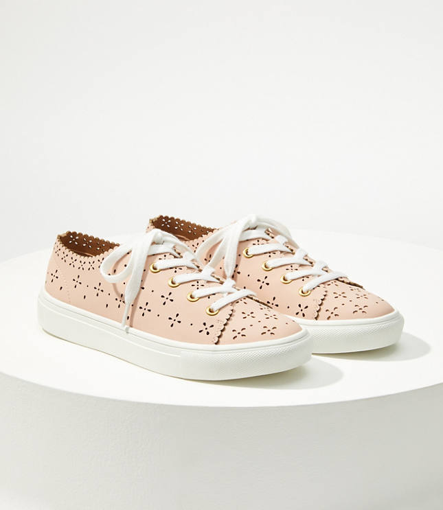 eyelet sneakers