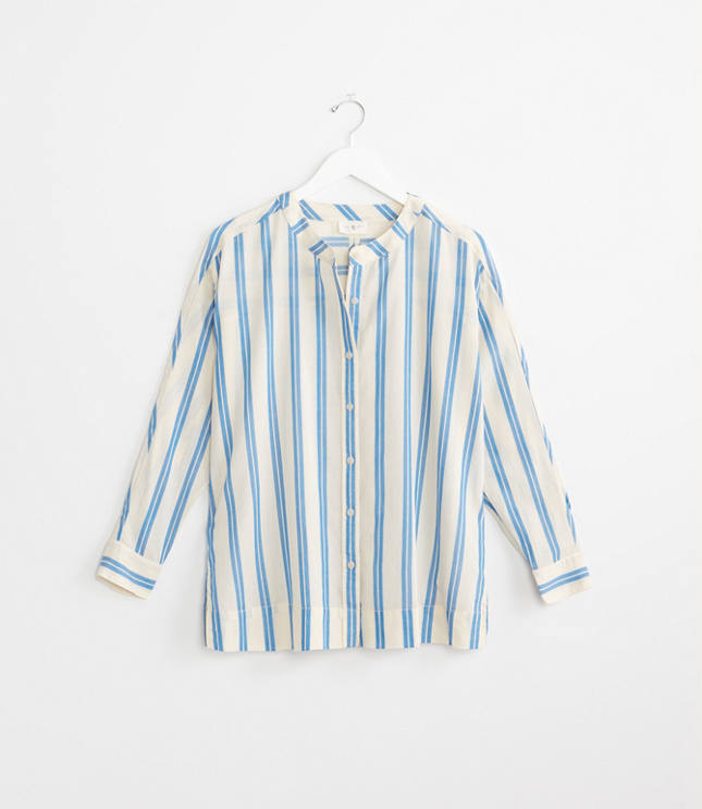 Image of Lou & Grey Lou & Grey Striped Tunic Shirt