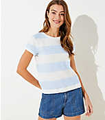 Striped New Crew Tee carousel Product Image 1