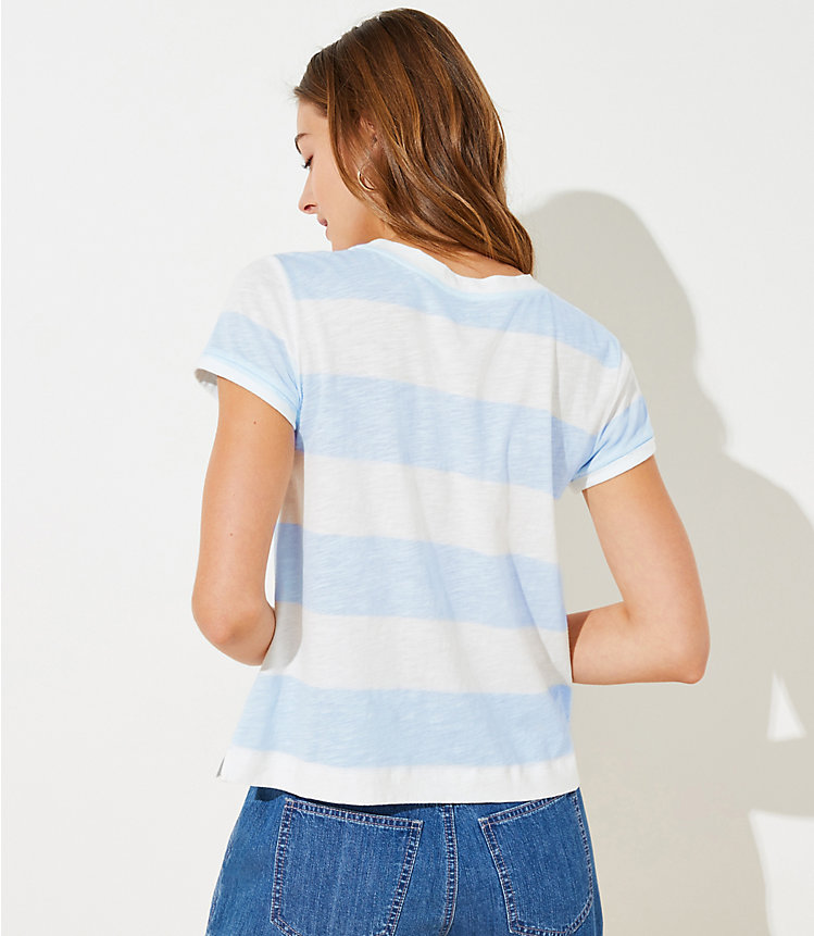 Striped New Crew Tee image number 2
