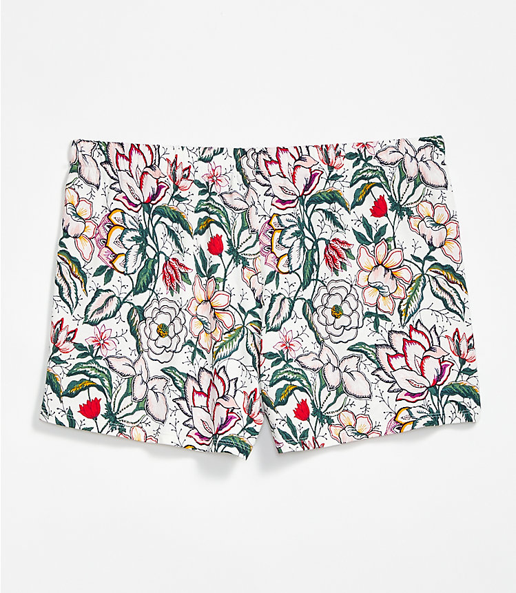 Floral Pajama Shorts image number 2
