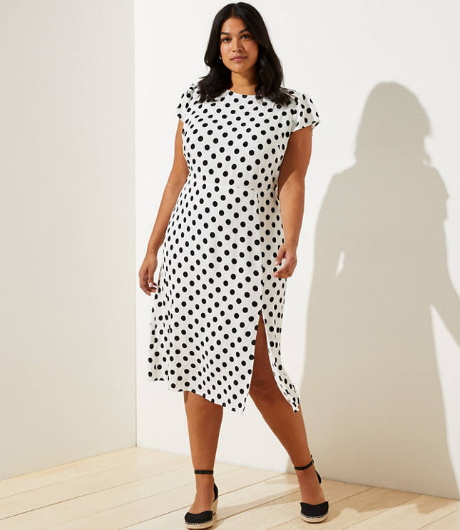 The loft polka outlet dot dress