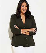 LOFT Plus Cropped Cardigan Top carousel Product Image 1