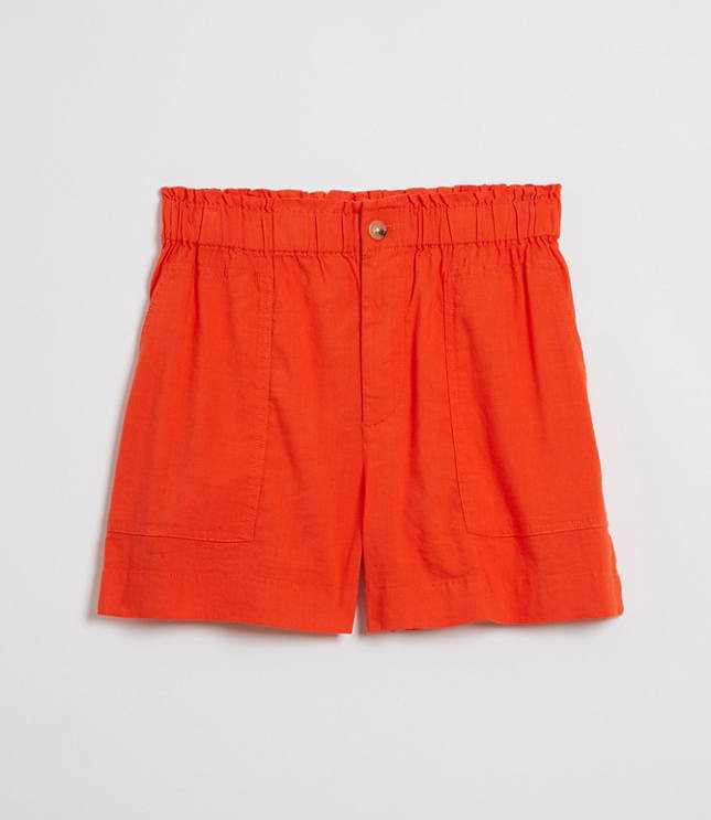 lou and grey linen shorts