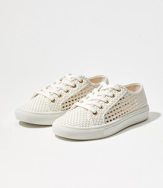 Woven Lace Up Sneaker