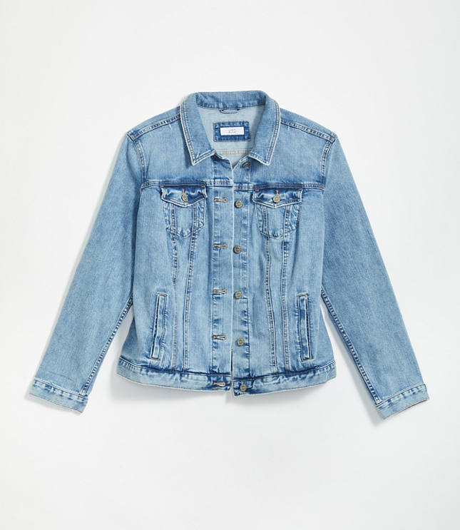 Loft outlet denim jacket hotsell