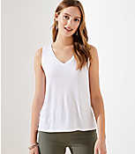 V-Neck Tank Top carousel Product Image 1