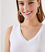 V-Neck Tank Top carousel Product Image 2