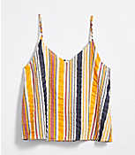 Striped Tie Back Cami carousel Product Image 1