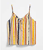 Striped Tie Back Cami carousel Product Image 3