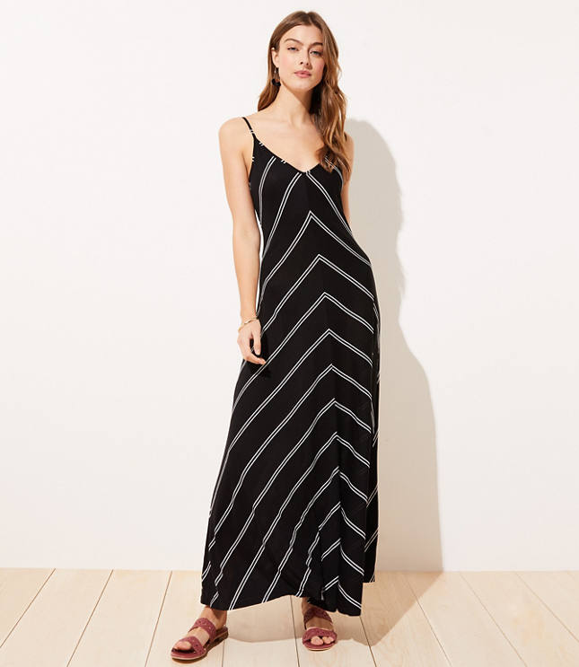 strappy maxi dress