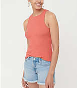 Ribbed Racerback Outfit-Making Tank carousel Product Image 1