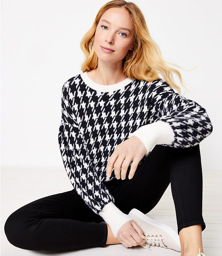 Houndstooth Sweater image number 0