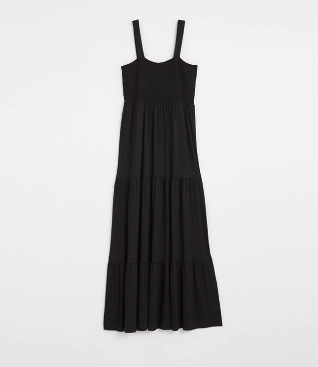 loft black maxi dress