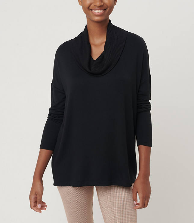 Lou & Grey Signature Softblend Lite Cowl Top