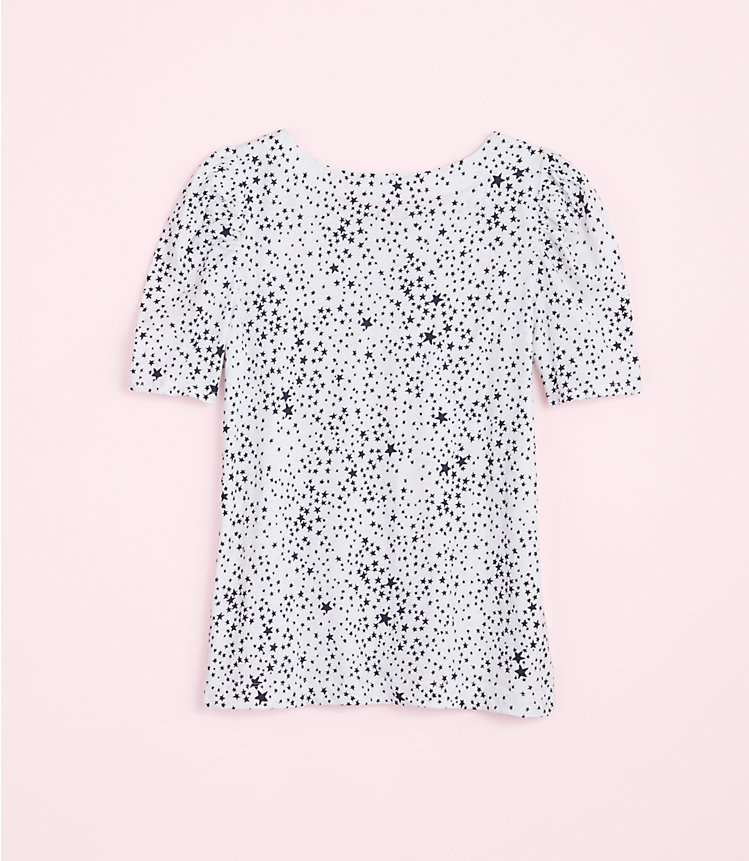 Star Puff Sleeve Statement Tee image number 3