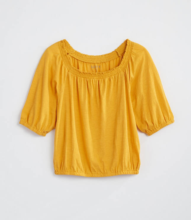 yellow trendy tops