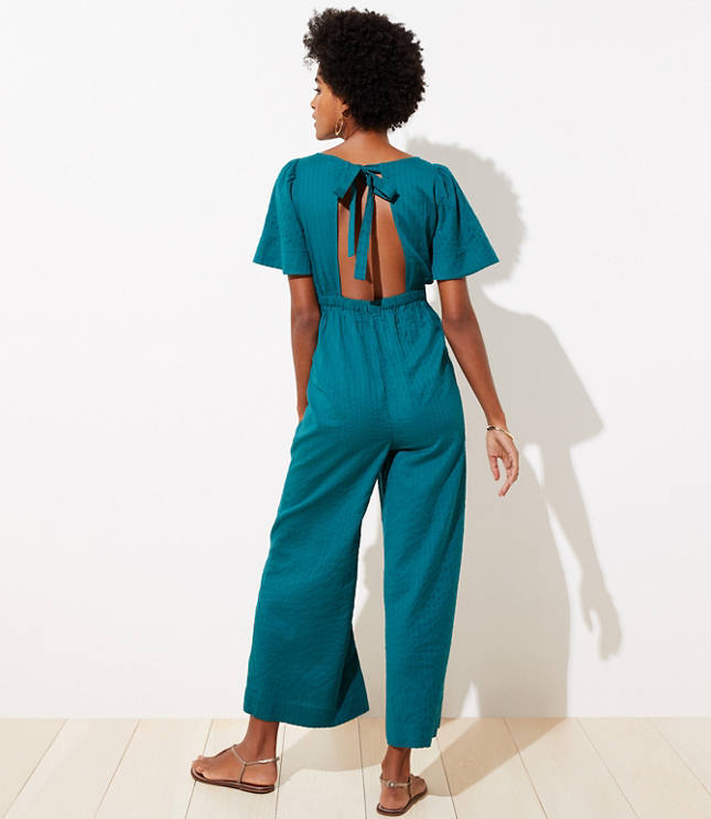 petite flare jumpsuit