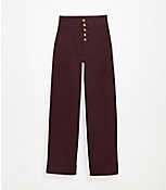 Lou & Grey Button Front High Rise Wide Leg Pants carousel Product Image 1