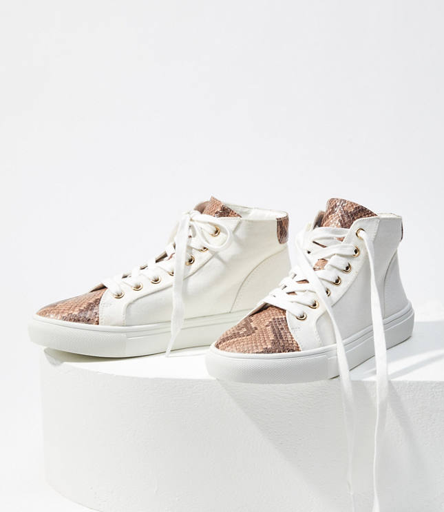 high tennis shoes