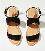 Criss Cross Ankle Strap Sandal carousel Product Image 3