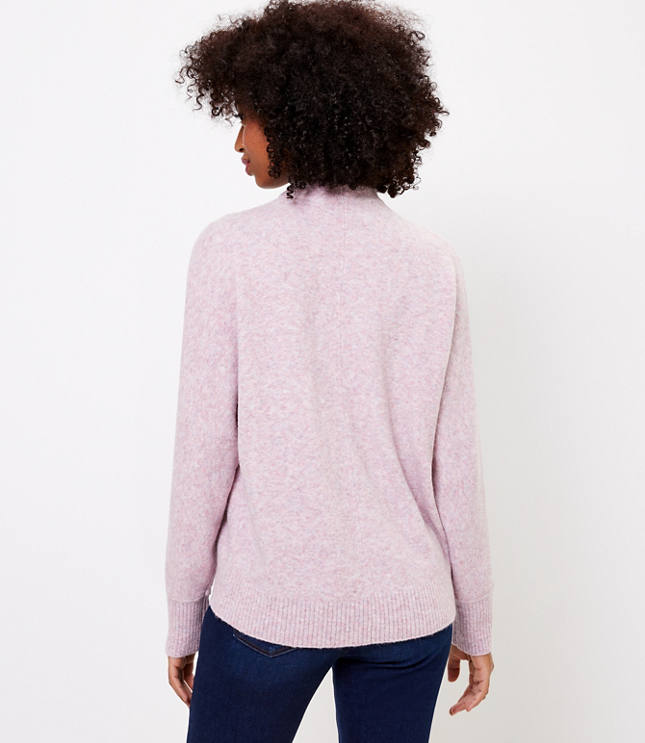 Women's Mockneck Dolman Sweater, Women's Clearance