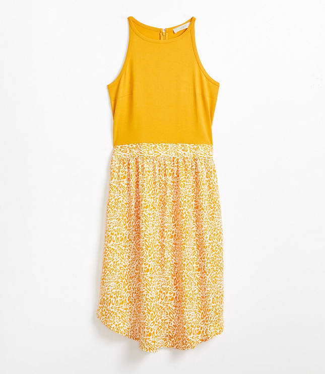 leopard print petite dress