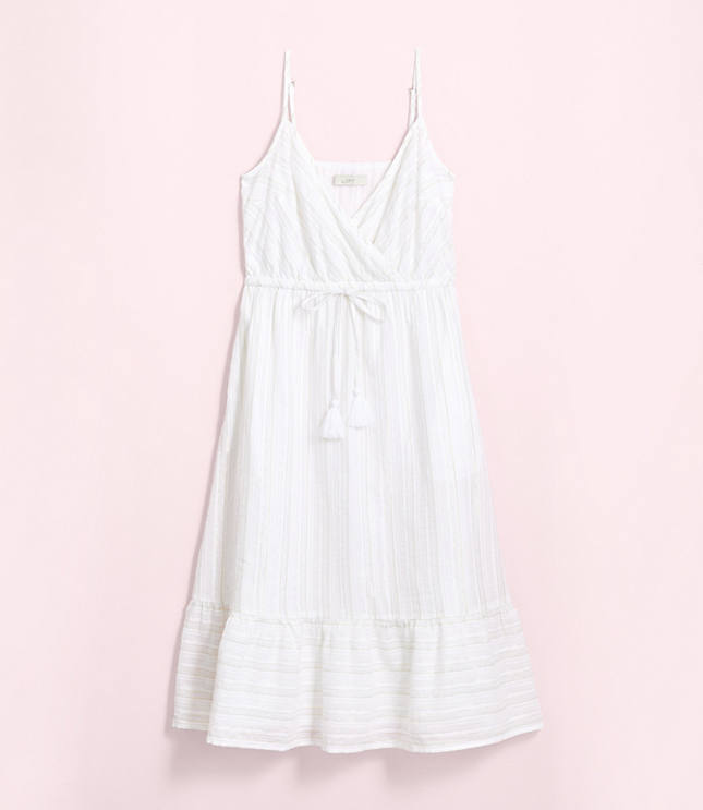 warehouse strappy pocket dress