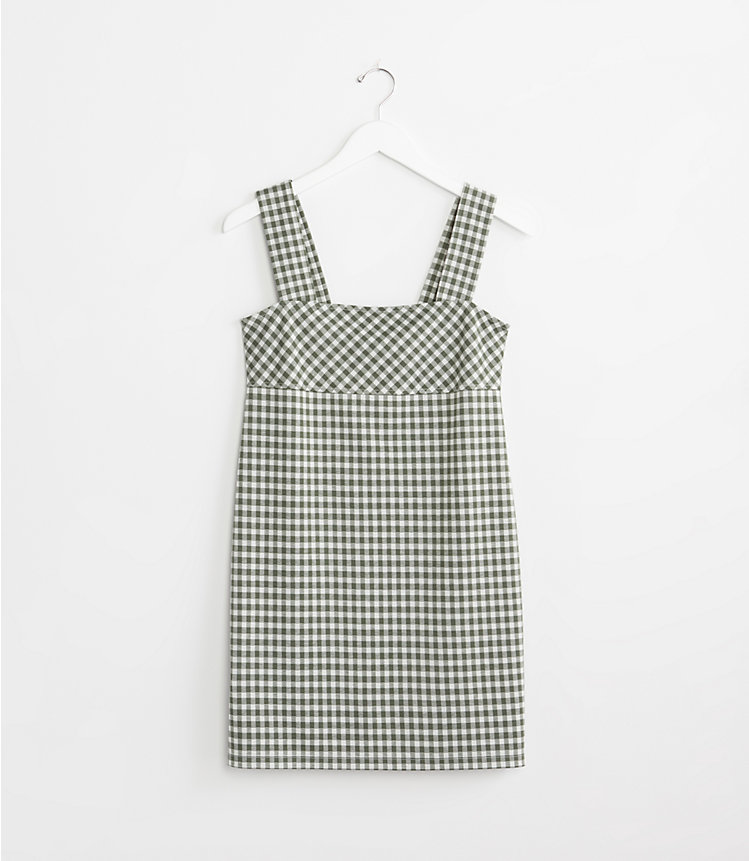 Lou & Grey Gingham Ponte Strappy Dress image number 0