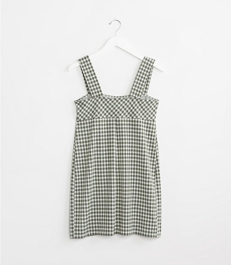 Lou & Grey Gingham Ponte Strappy Dress image number 2
