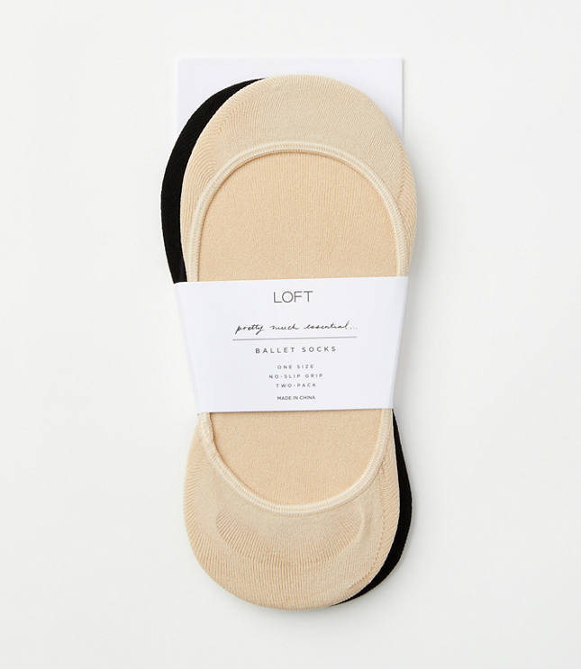 Loft Ballet Flat No Show Sock Set