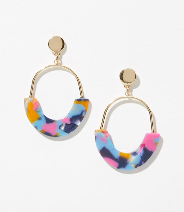 Resin Drop Earrings