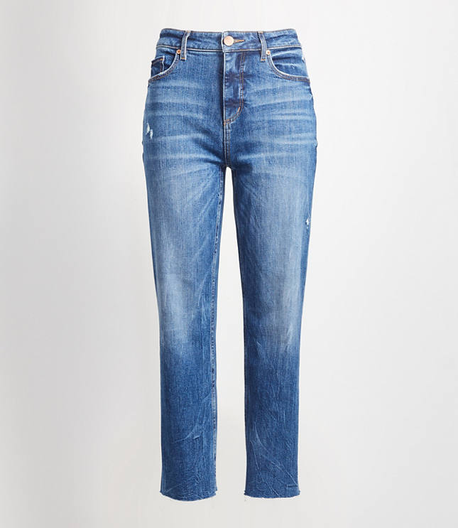 ann taylor loft curvy straight jeans