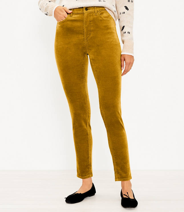 Straight Corduroy Pants