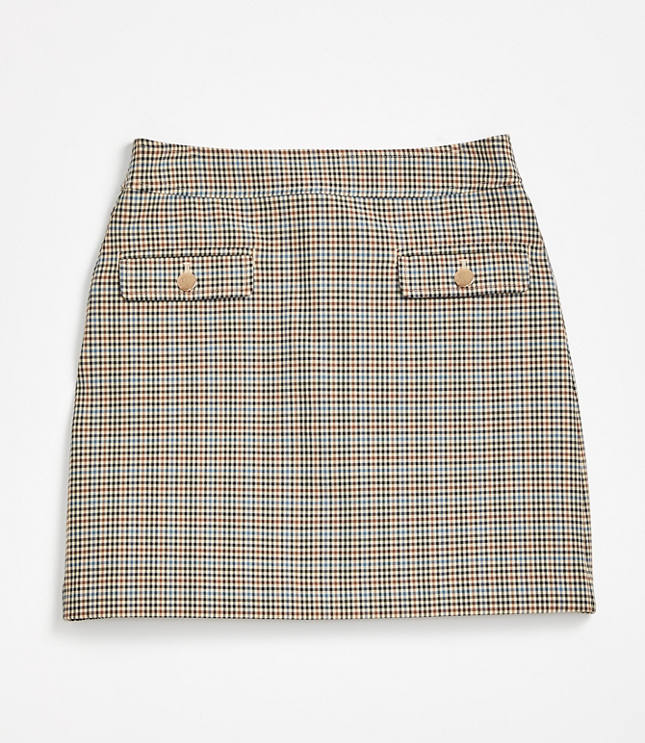 black shift skirt