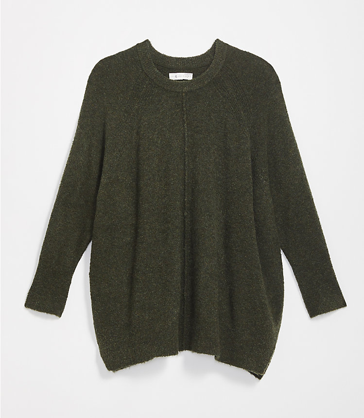 Lou & Grey Seamed Poncho Sweater image number 0