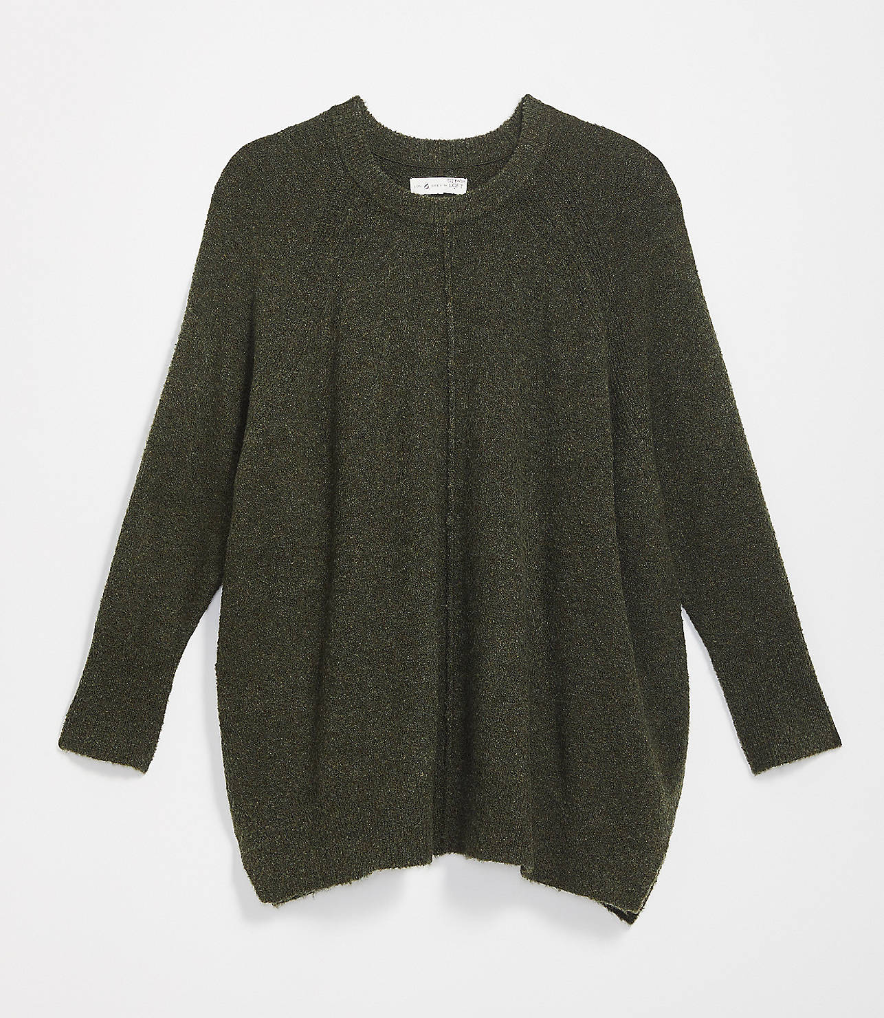 Lou & Grey Seamed Poncho Sweater