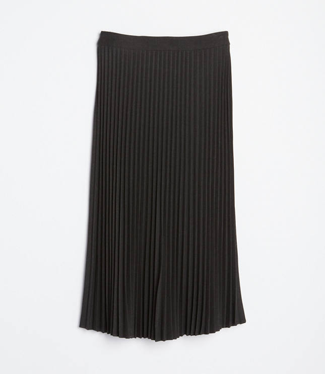 black shift skirt