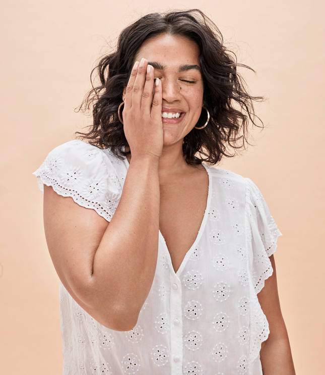 plus size dress shirts for work