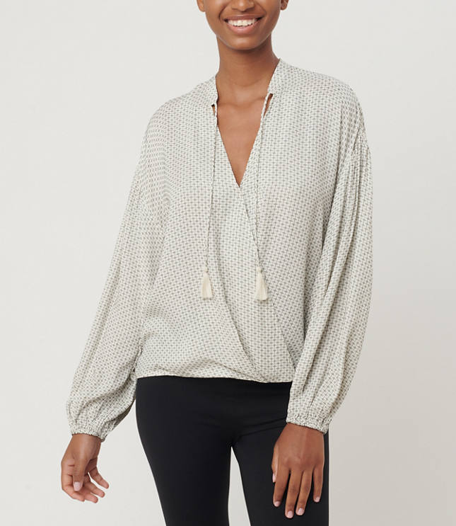 sequin top navy