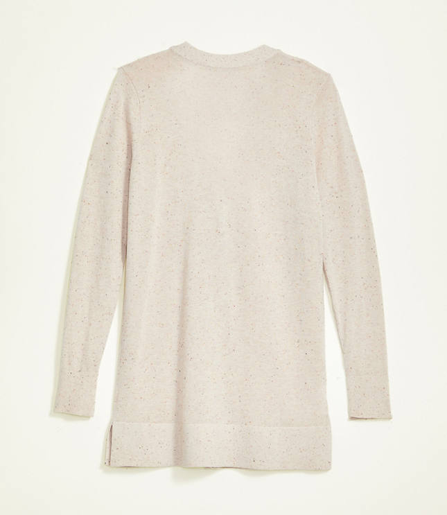 LOFT Plus Flecked Boyfriend Cardigan