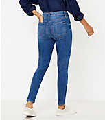 High Rise Skinny Jeans in Authentic Dark Indigo Wash carousel Product Image 3