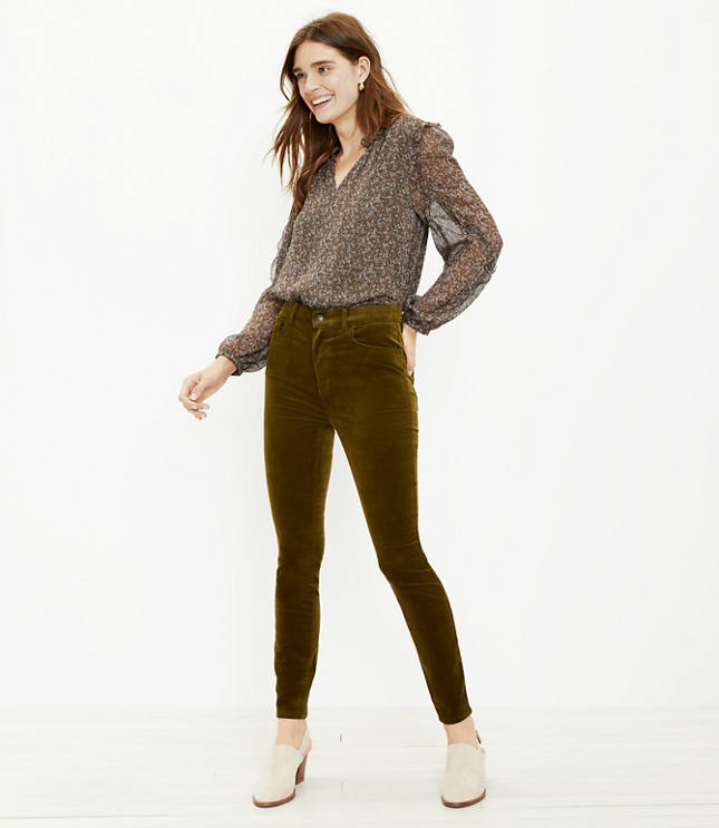 Loft Skinny Corduroy Pants