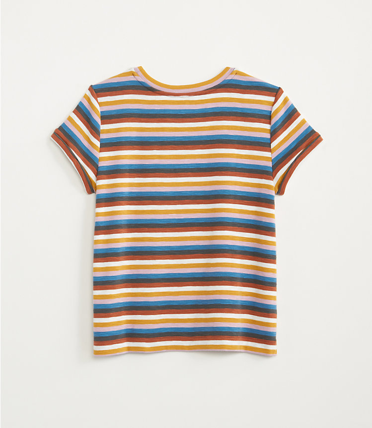 Striped New Crew Tee image number 3