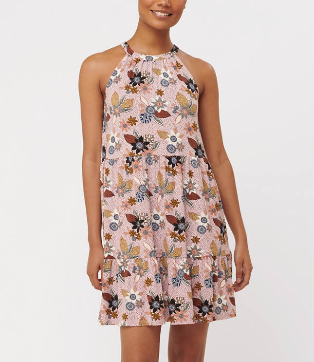 loft purple dress