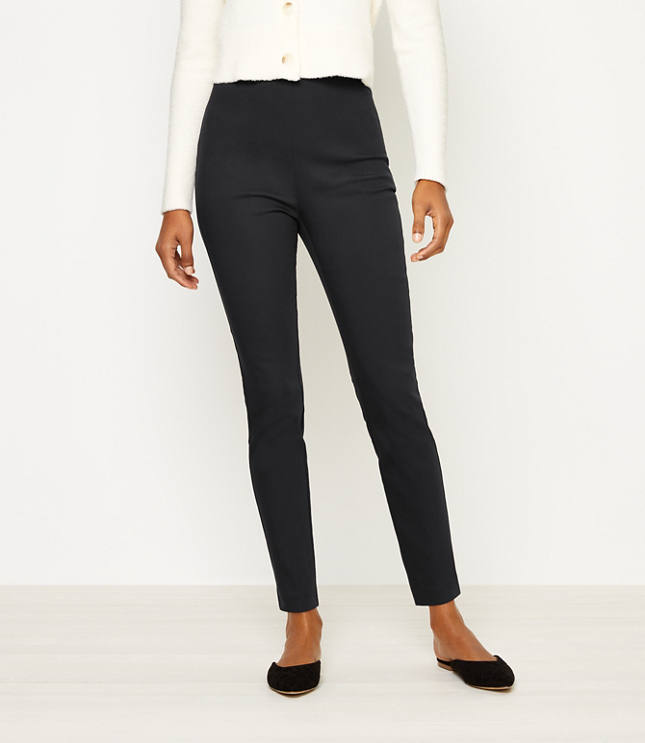 side zip skinny pants