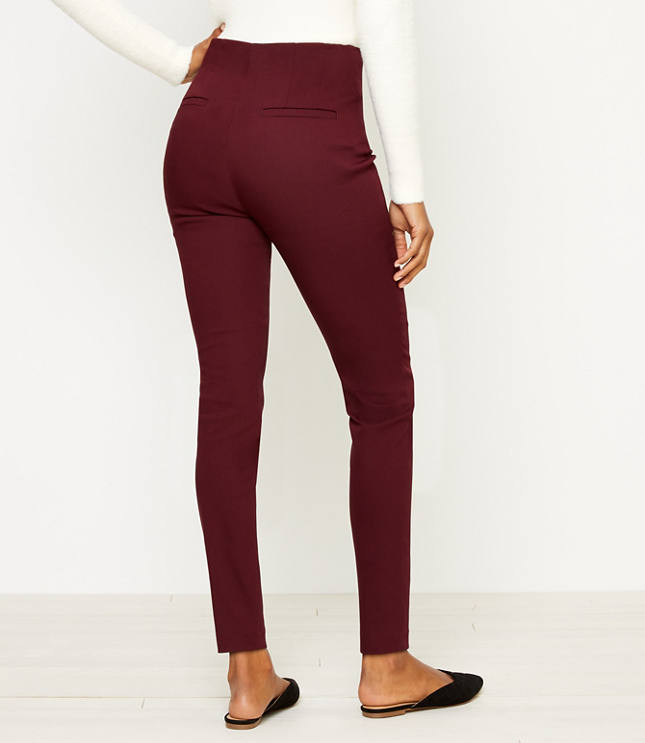 Side Zip Skinny Pants