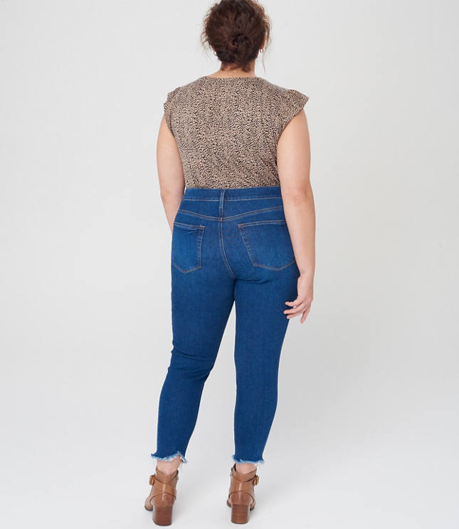 loft high rise jeans