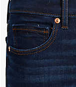 Petite Curvy Skinny Jeans in Classic Dark Indigo Wash carousel Product Image 2